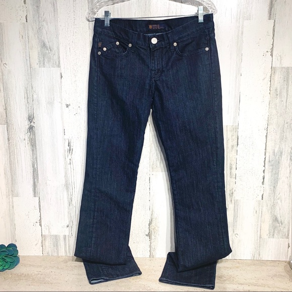 Rock & Republic Dark Cosbie Denim Jean Straight 28 - Picture 2 of 8